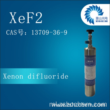 XENON DIFLUROORED CAS: 13709-36-9 XEF2 99.999% അർദ്ധക്ഷാക്ടർ കൊത്തിയെടുക്കുന്നതിന്